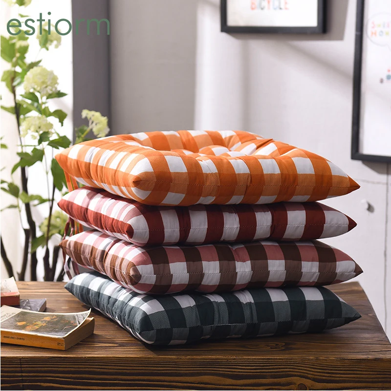 40x40 см квадратная кухонная обеденная Подушка для стула с галстуками внутренняя