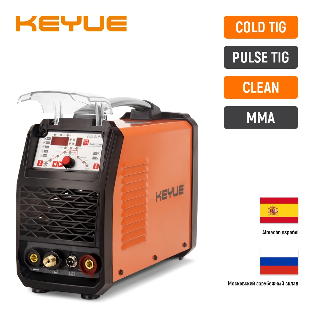 KEYUE TIG-200P импульсный холодный сварочный аппарат Tig/Cold/Pulse/CLEAN/SMART/Au-Ag | Инструменты