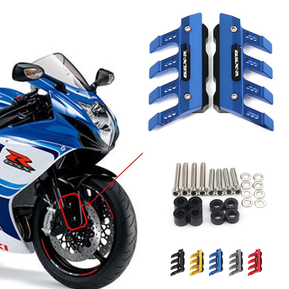 Для Suzuki GSX-R 600 1000 750 K4 GSXR мотоциклетная Передняя Вилка протектор крыло ползунок