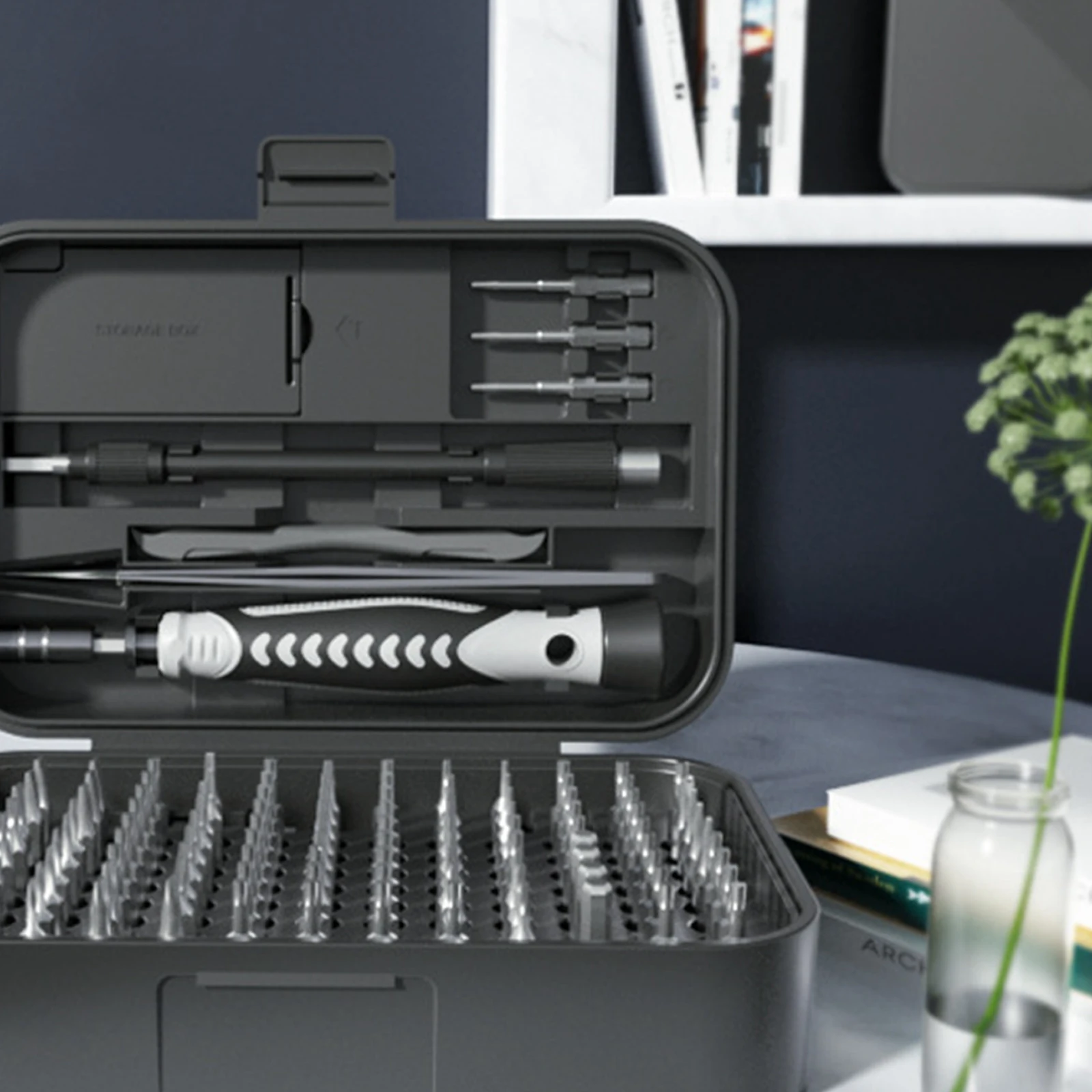 Набор подвижных отверток 130 в 1 высокоточные биты из хромованадиевой стали со