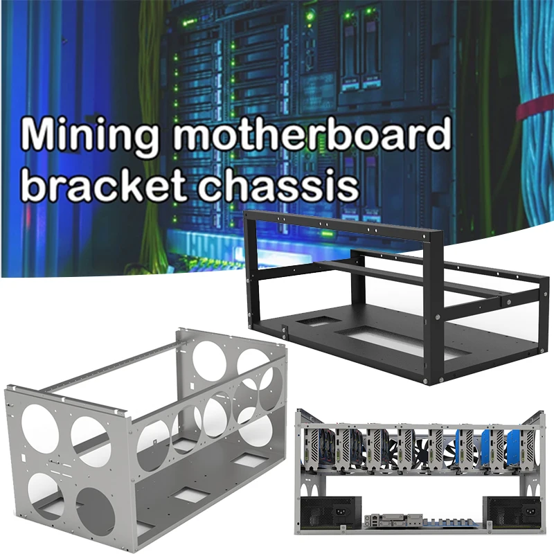 Штабелируемые открытые Каркасы для майнинга ETH/ETC/ZEC Ether аксессуары инструменты