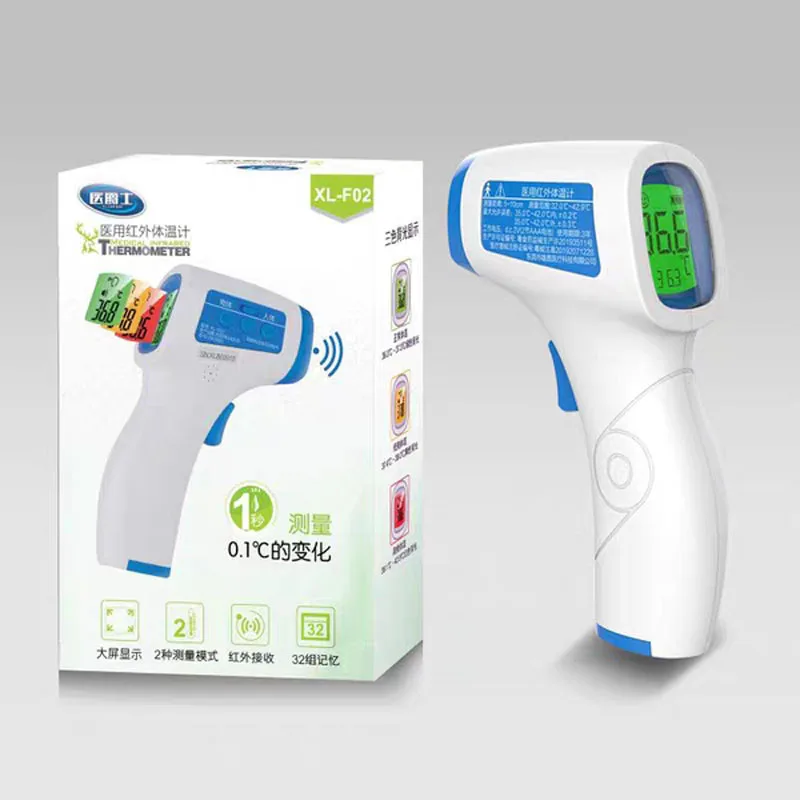 Запас лба термометр Бесконтактный инфракрасный температура тела лихорадка