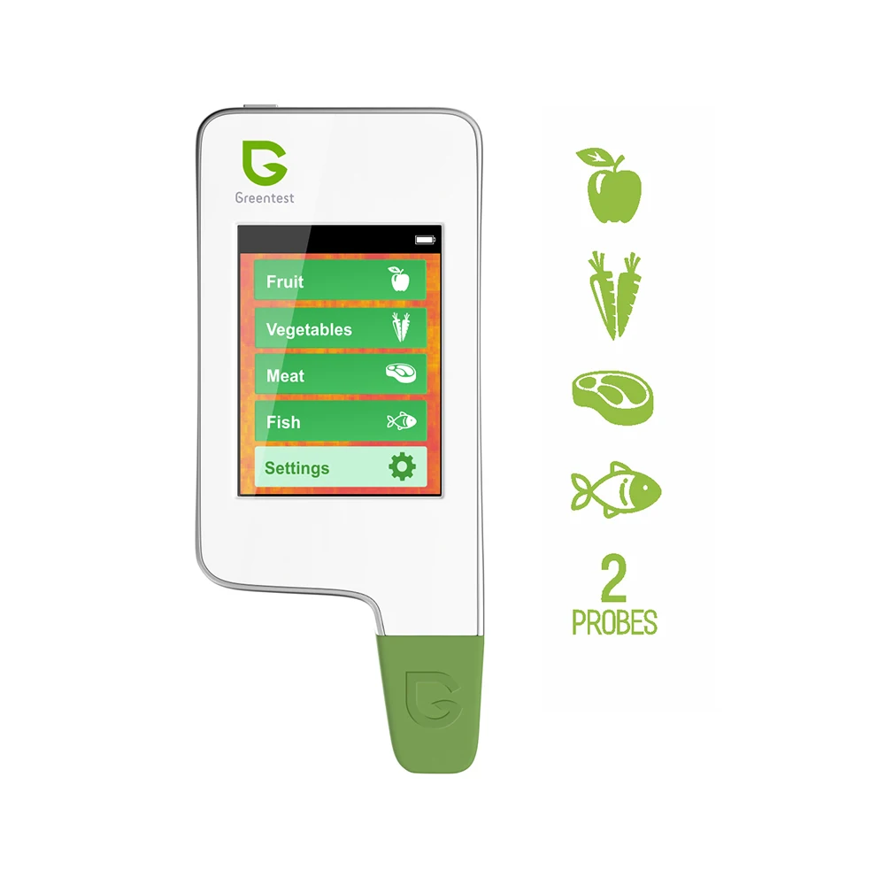 Мясо рыбы нитратный тестер Greentest-2F кухня цифровой детектор пищи мясо рыба фрукты