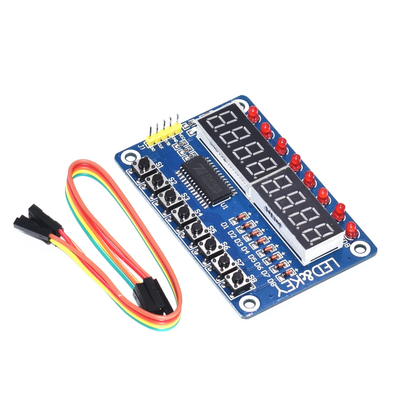 10 шт. клавишный дисплей для AVR Arduino новая 8-битная цифровая светодиодная трубка