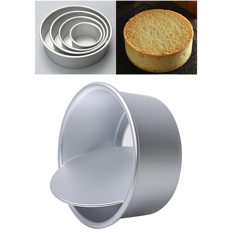Форма для выпечки торта 6/8/10/12 дюймов из алюминиевого сплава круглая форма