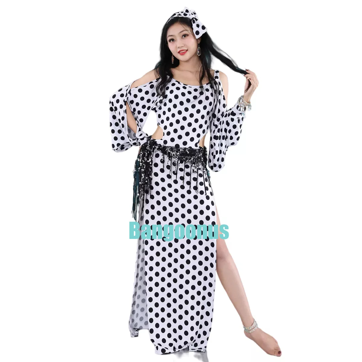 Женский костюм для танца живота балади платье из египетского Саиди халая