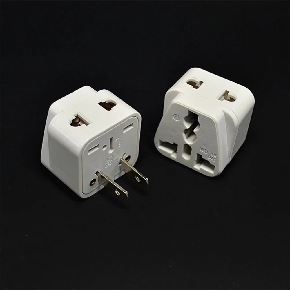 Promotion 2 pin AC American USA Power Plug Adapter Travel Converter Australia UK EU Wholesale | Электроника