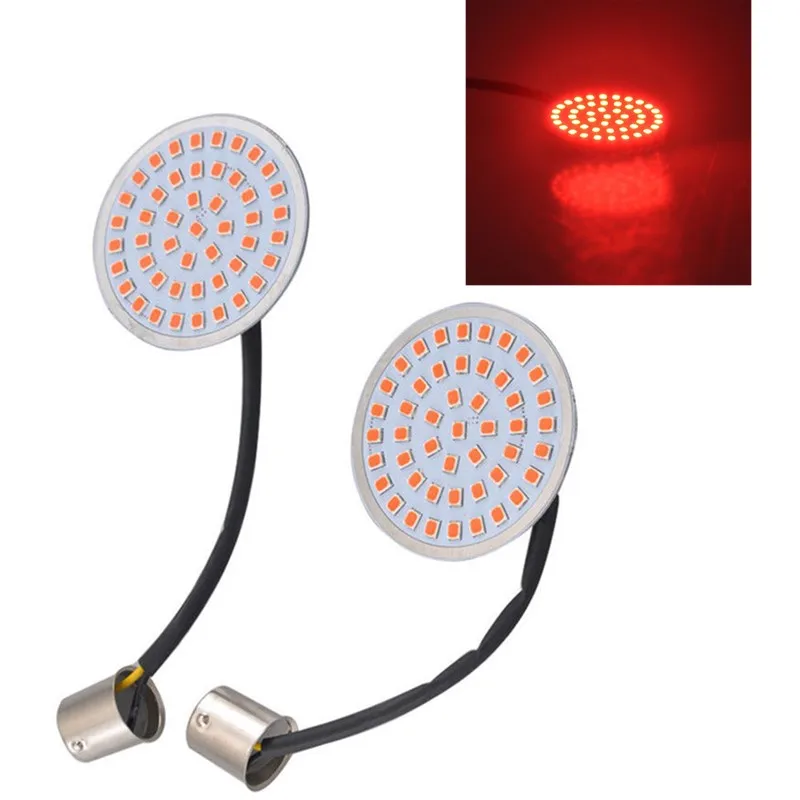 Сигнал поворота для мотоцикла 2 дюйма 1156 светодиодов Harley Sportster XL883 1200 Dyna FLSTF FXSTB Electra