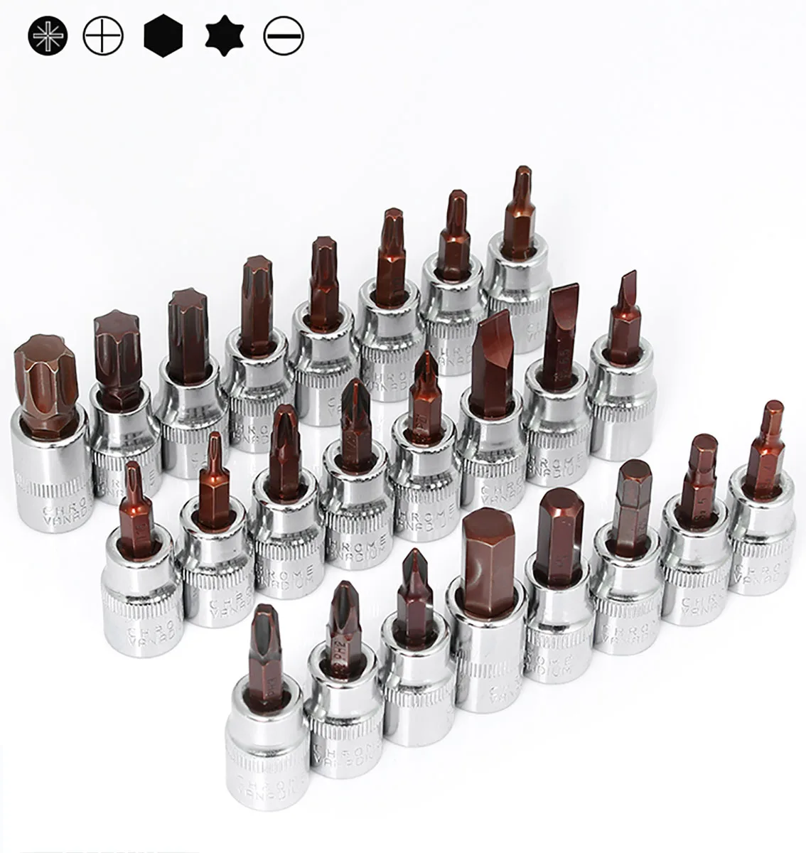 1 шт. насадки для шуруповерта 1/4 дюйма |