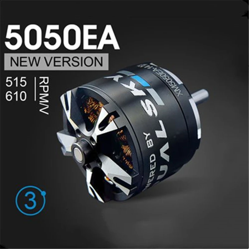Бесщеточный мотор Dualsky XM5050EA V3 610KV с внешним ротором для радиоуправляемого