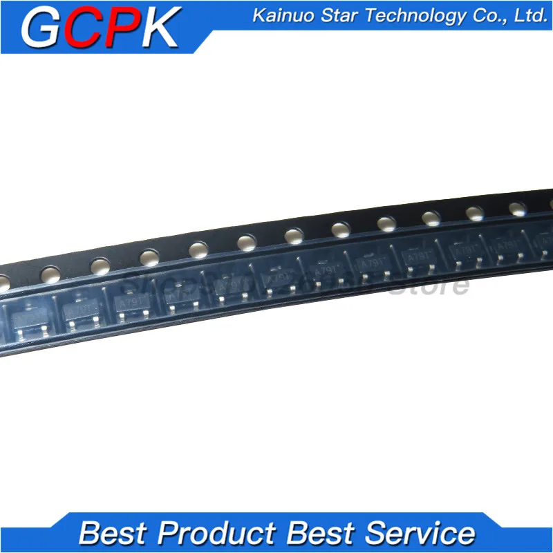 МОП-транзистор A79T MOSFT P-Ch -30V -3.6A 64mOhm 50 шт. AO3407 3407 SOT23-3