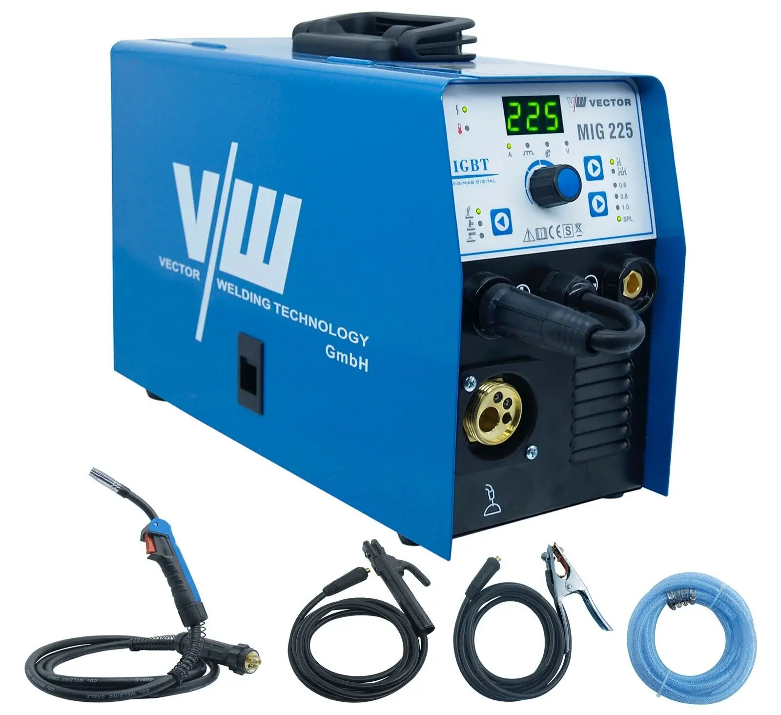 Инверторный Сварочный аппарат Mig сварочное устройство Mig225 проволока с