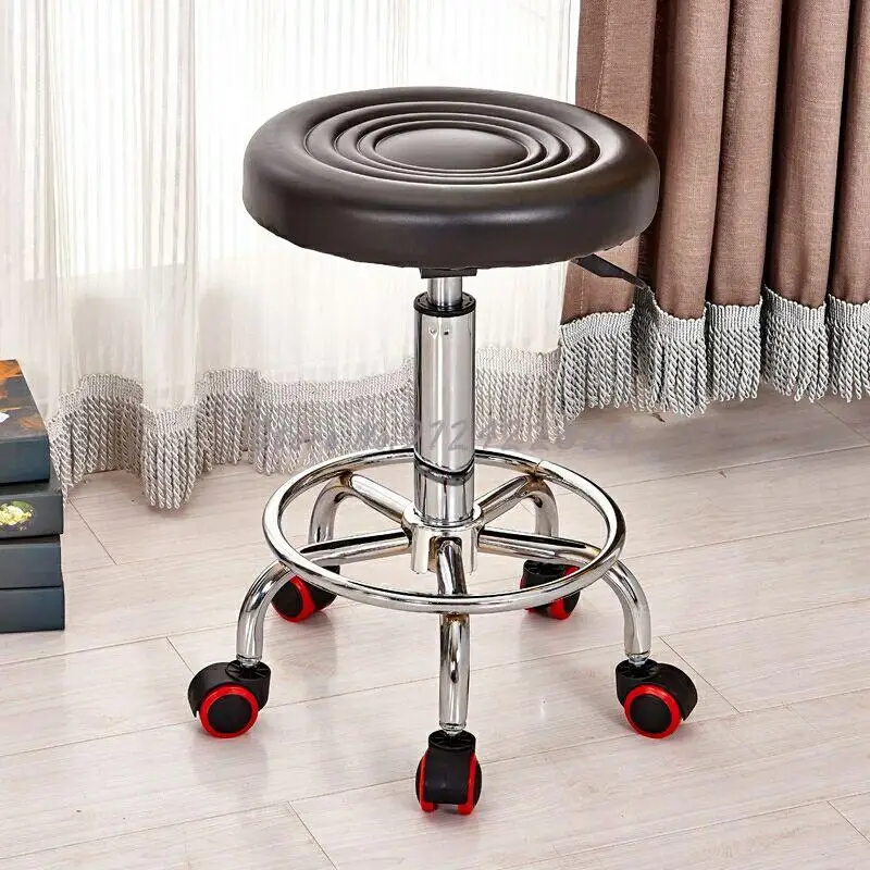 Beauty stool beauty bar lifting rotary grooming student pulley |