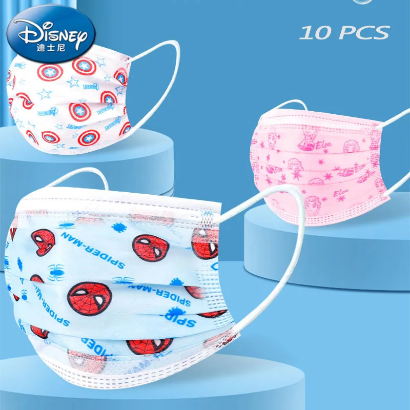 Одноразовые маски Disney детская маска на лицо Капитана Америка Эльзы Детская