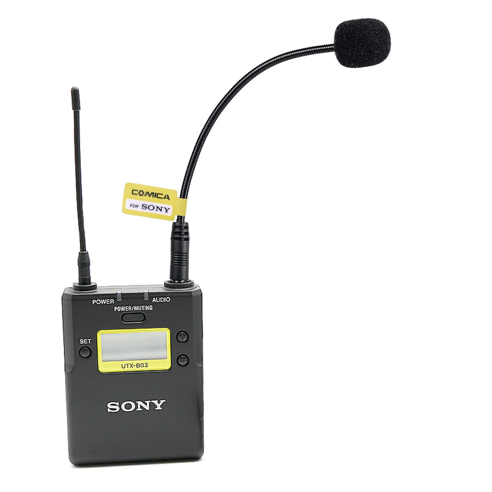 Comica CVM-GM-C2 3 5 мм кардиоидный микрофон вход гусиная шея линия/кабель для Sony