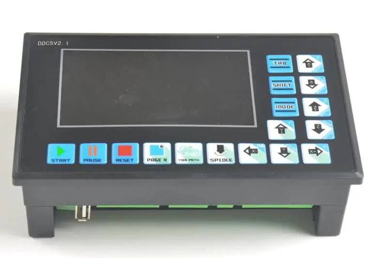 DDCSV2.1 CNC system U disk чтение G код контроллер гравировальной машины motion 3-осевая 4-осевая