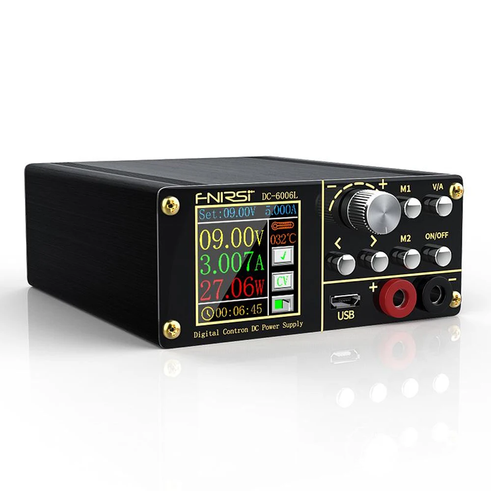 Программируемый понижающий источник питания постоянного тока с цветным