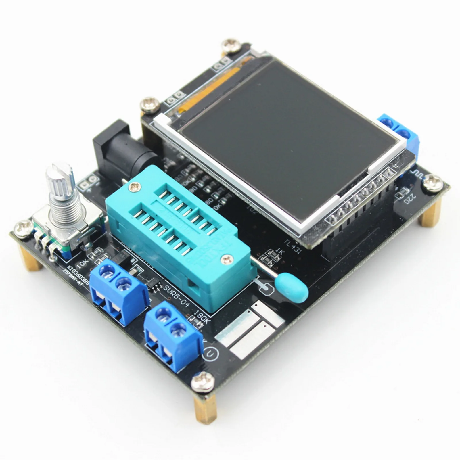 Тестер транзисторов GM328A измеритель частоты и напряжения с ЖК дисплеем генератор