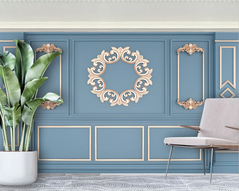 Красивые роскошные большие обои beibehang в европейском стиле дворец Ветер ювелирные