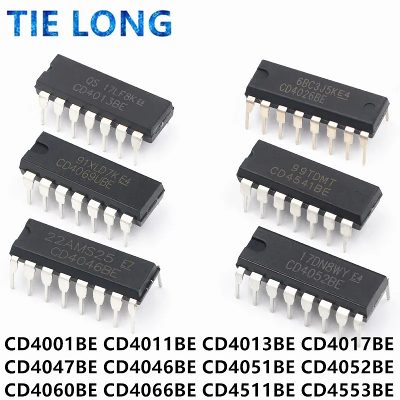 Логический чип DIP14 DIP16 10 шт