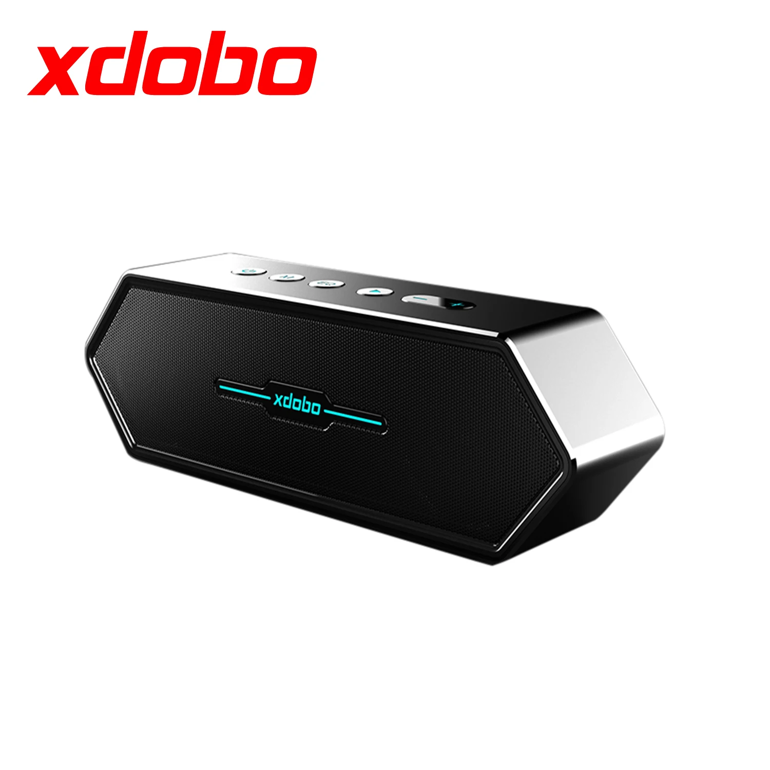 XDOBO 50 Вт высокомощная портативная игровая Bluetooth-Колонка TWS наружная