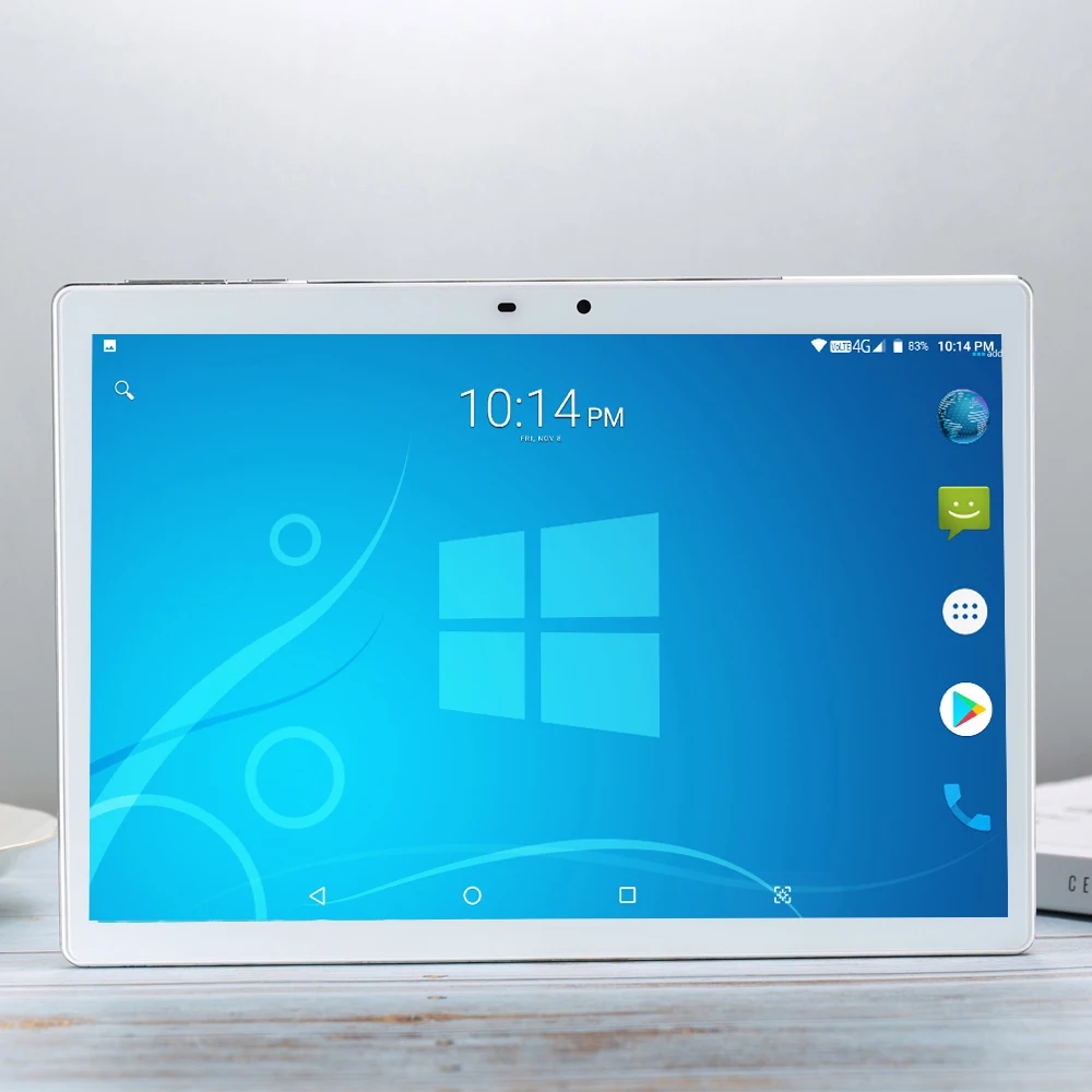 2020 новый дизайн 10 1 дюймовый планшет Android 9 0 8 ядер 6 ГБ + 256 Гб ПЗУ двойная камера 13 МП