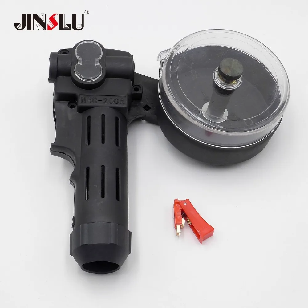 NBC-200A NBC200 Нейлоновый корпус для катушечного пистолета MIG Push Pull Feeder Алюминиевая