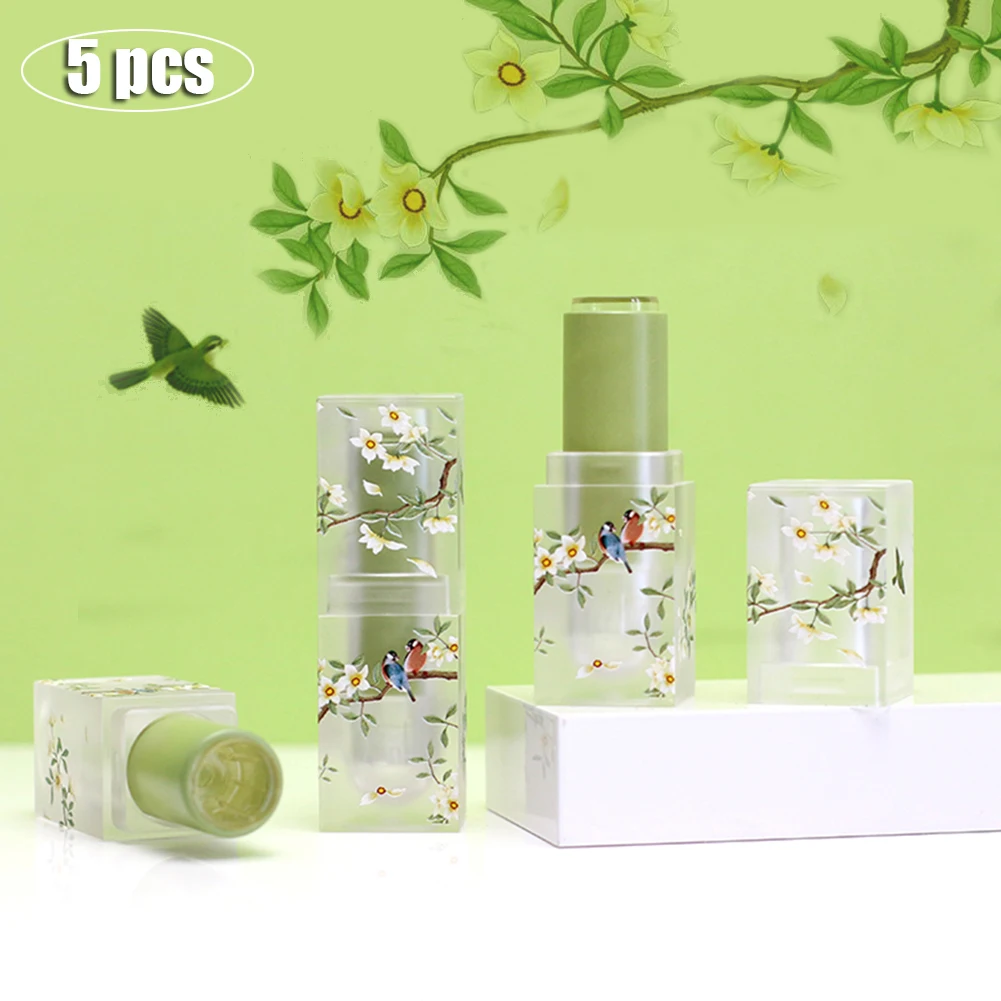 5 шт. 12 1 мм 3D принт &quotсделай сам&quot инструменты для макияжа губная помада пустой