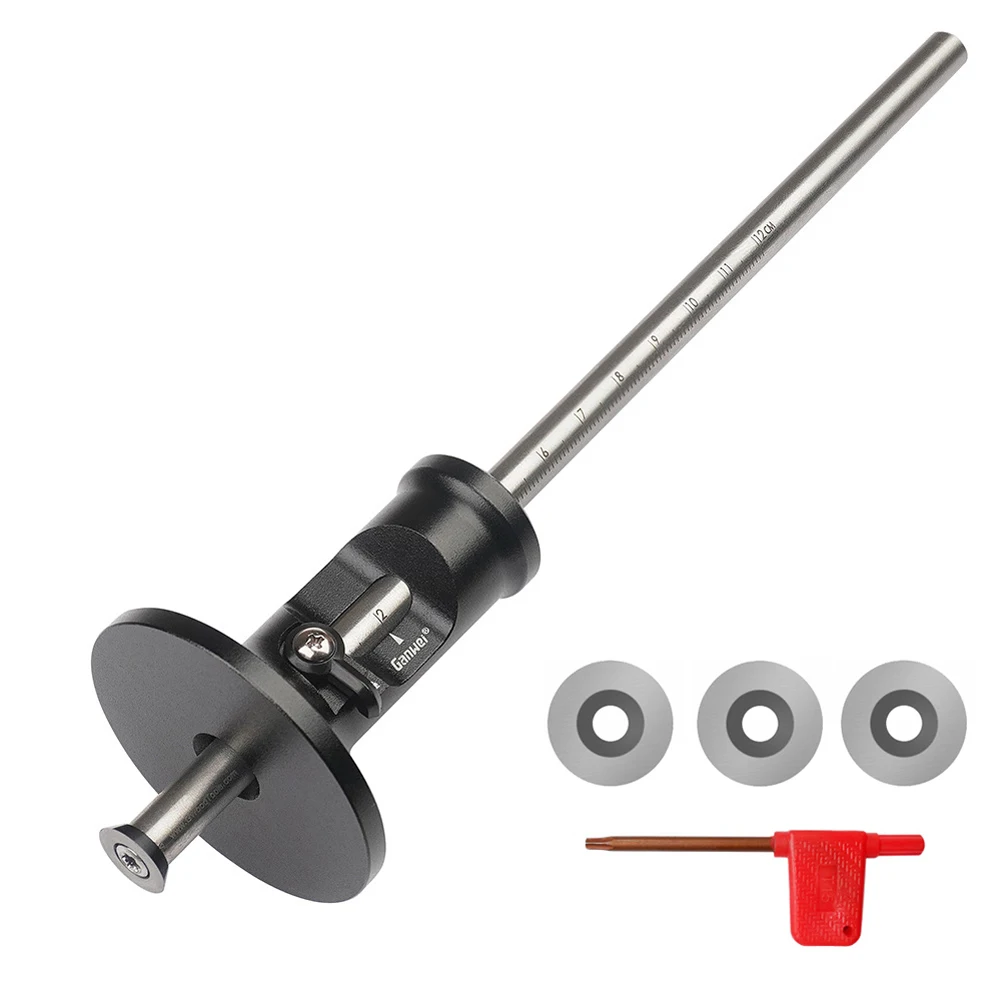 Инструменты для деревообработки Ganwei колесный маркировочный Манометр 0-120 мм