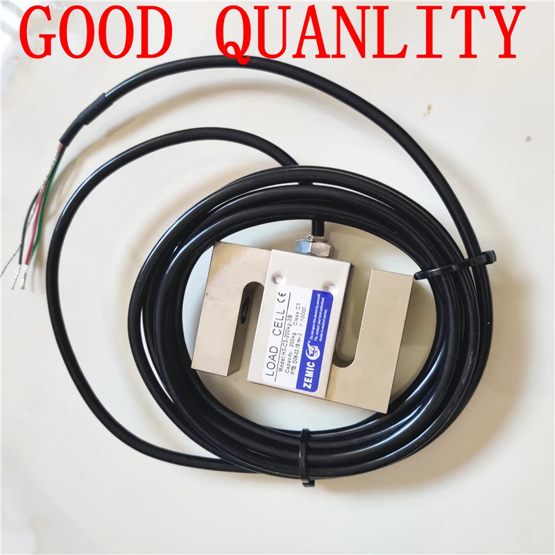 БЕСПЛАТНАЯ ДОСТАВКА H3-C3-500KG-3B ZEMIC Датчик взвешивания s-типа натяжения Тензодатчики