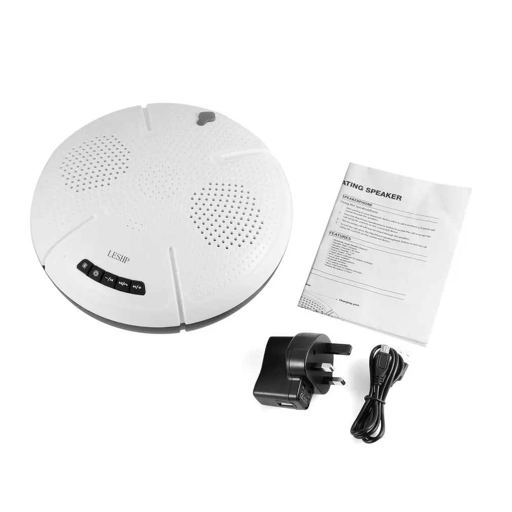 LESHP LED Indicator Handfree Speakerphone Wireless Waterproof IP x7 Floating Speaker For Any Device | Электроника