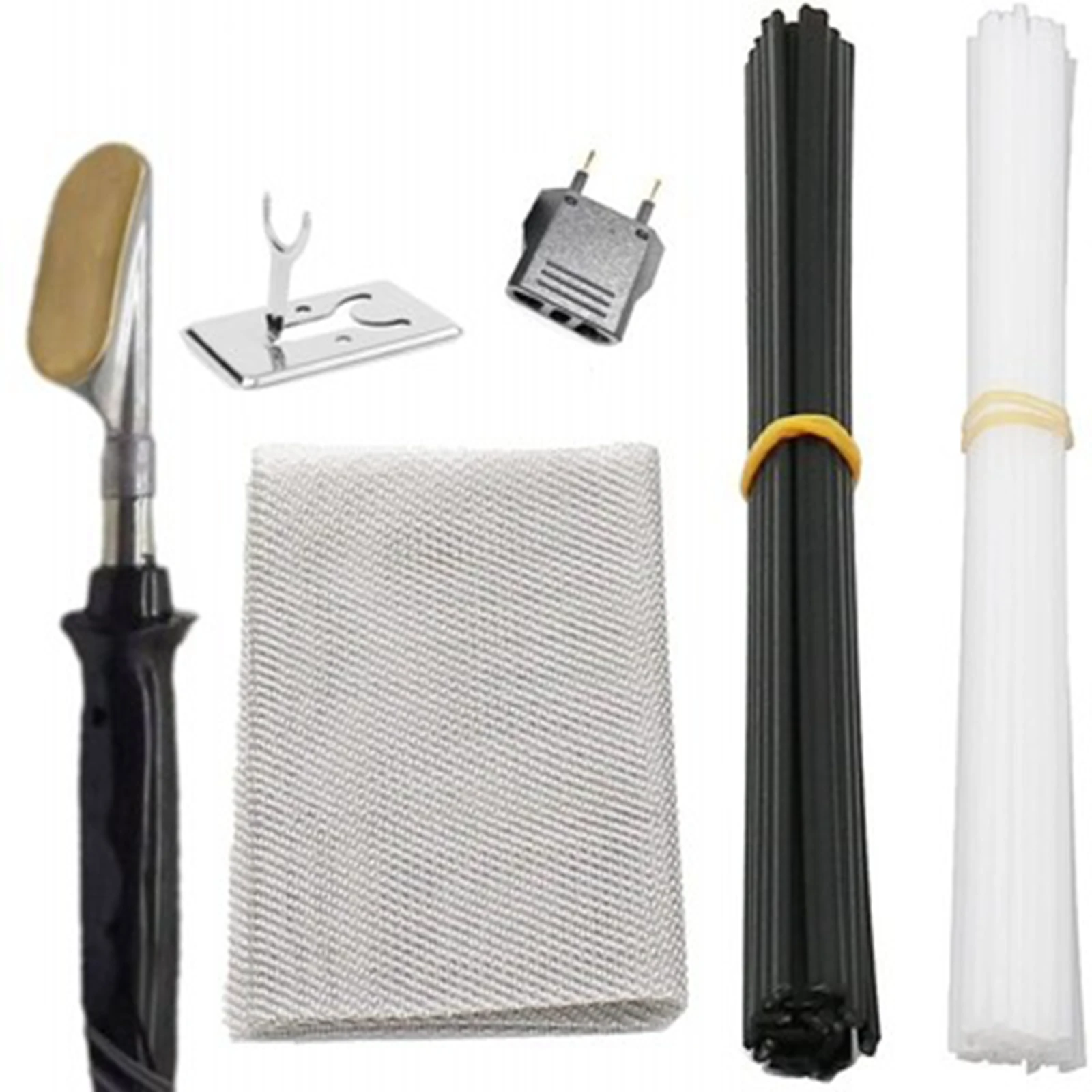 Электрический паяльник с пластиковой ручкой плоский наконечник для ремонта