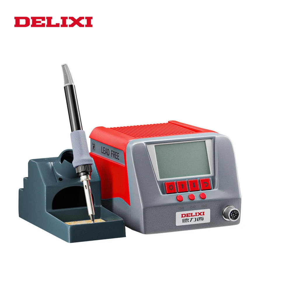 Паяльник 2 в 1 DELIXI 936 938S BK60 BK90 паяльная станция | Инструменты