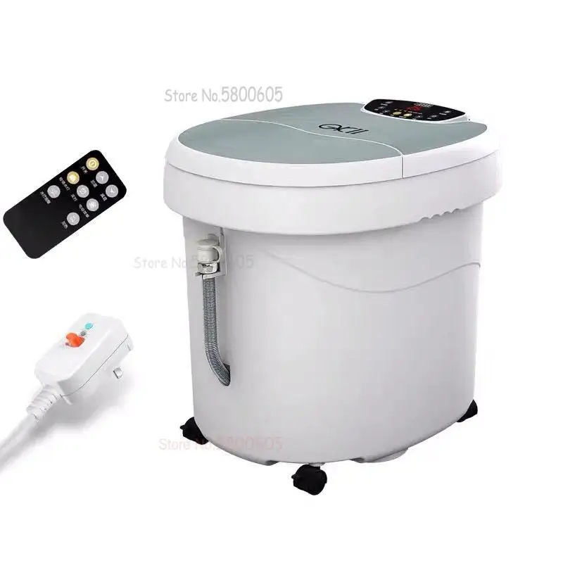 Машина для спа ванна ног Электрический массажный герметичное хранилище дома