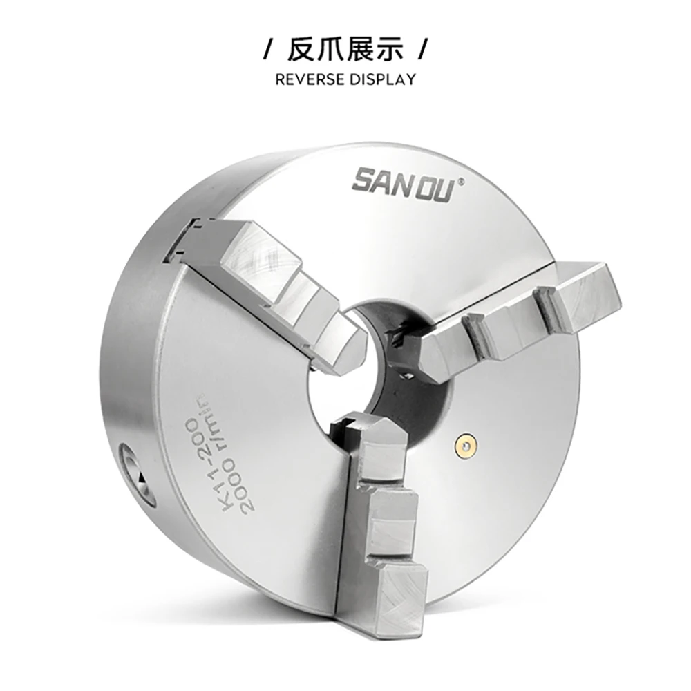 патрон с тремя губками К11-200 токарные патроны станки инструменты