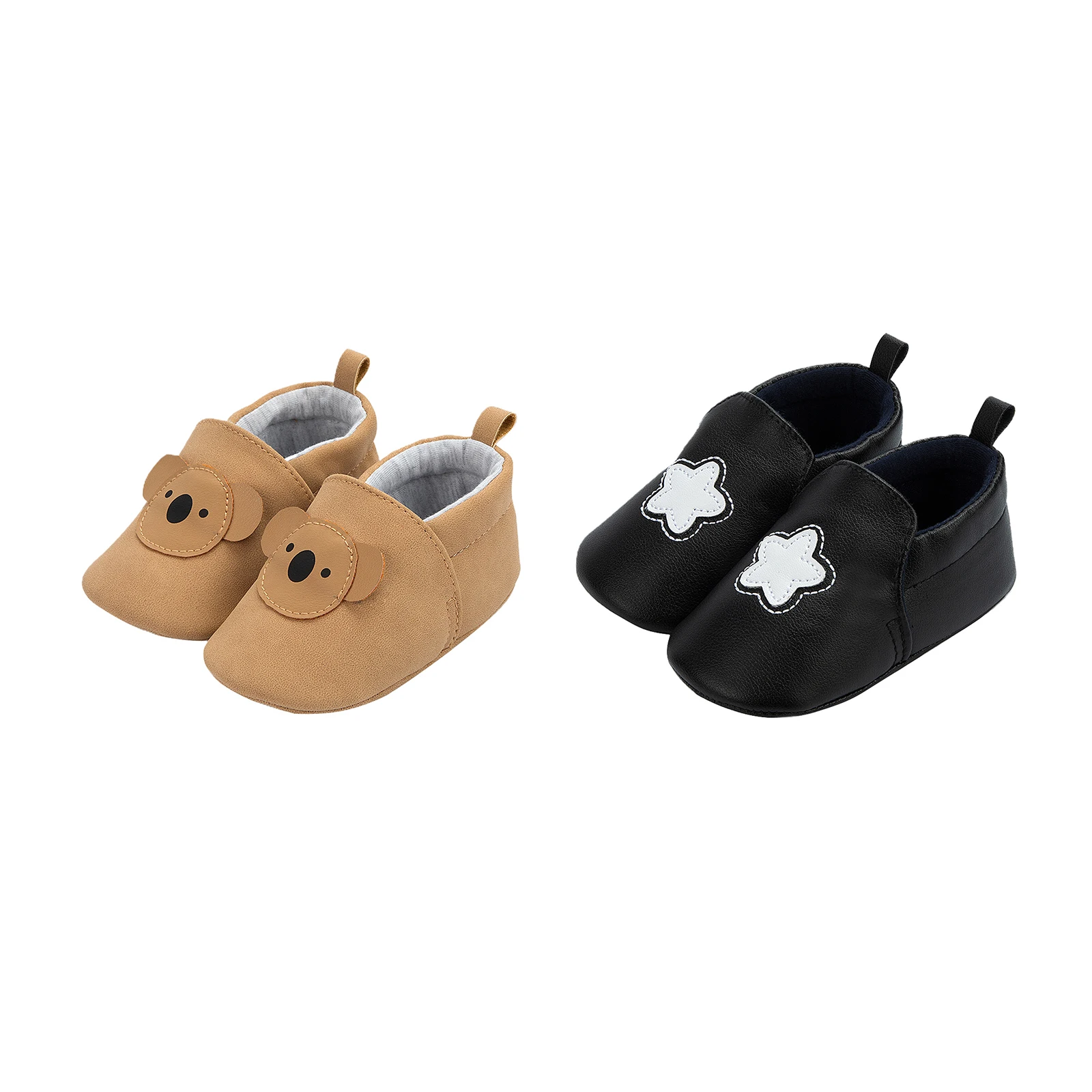 Детские кожаные туфли для первых шагов прогулочные тапочки малышей Детская