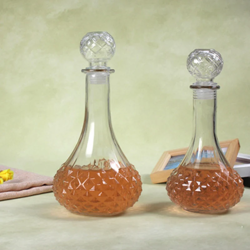 1 шт. 500 мл/850 мл виски бутылка вина высокого качества чистый винный графин GLA