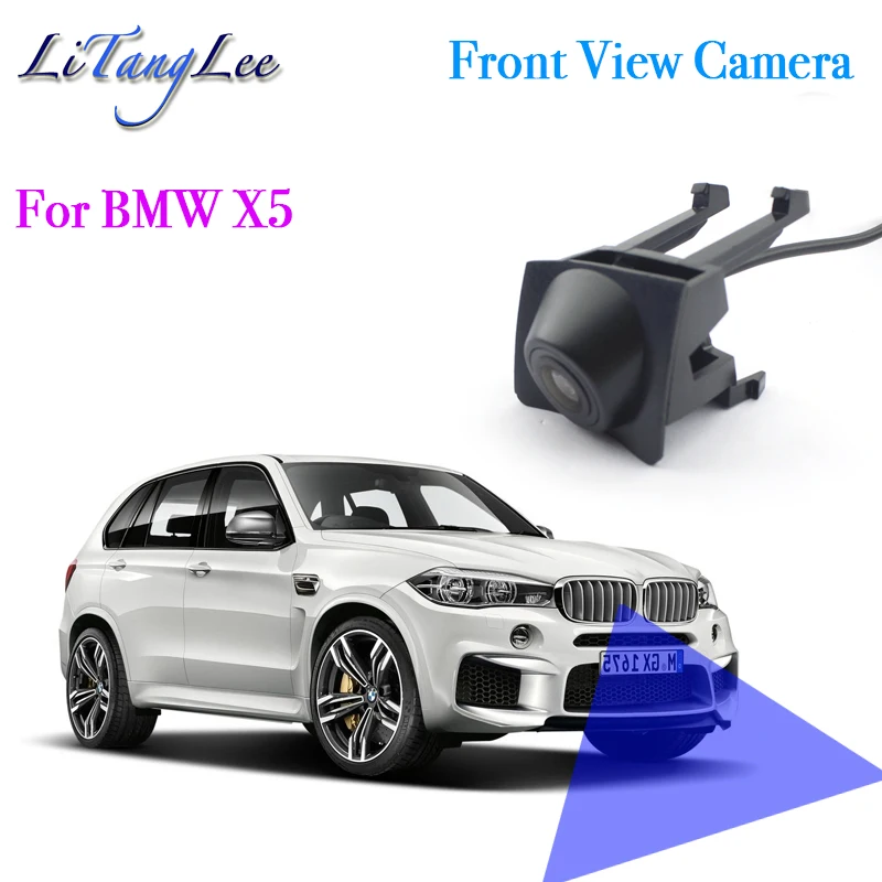 Для BMW X5 2015 ~ 2016 Автомобильный логотип Камера Переднего Вида ночное видение HD