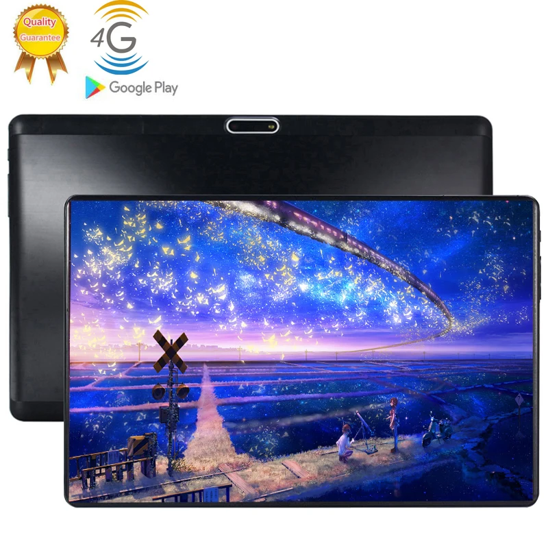 2020 2.5D Закаленное мультисенсорный экран 10 1 дюймов Восьмиядерный 4G FDD LTE планшет 6