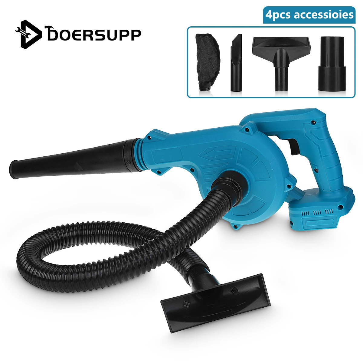 Воздуходувка электрическая 680 Вт беспроводная для дома компьютера пылесборник