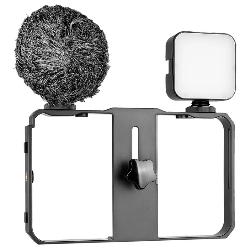 YELANGU PC202 смартфон видео установка Vlogging сотовый телефон Фильмы крепление