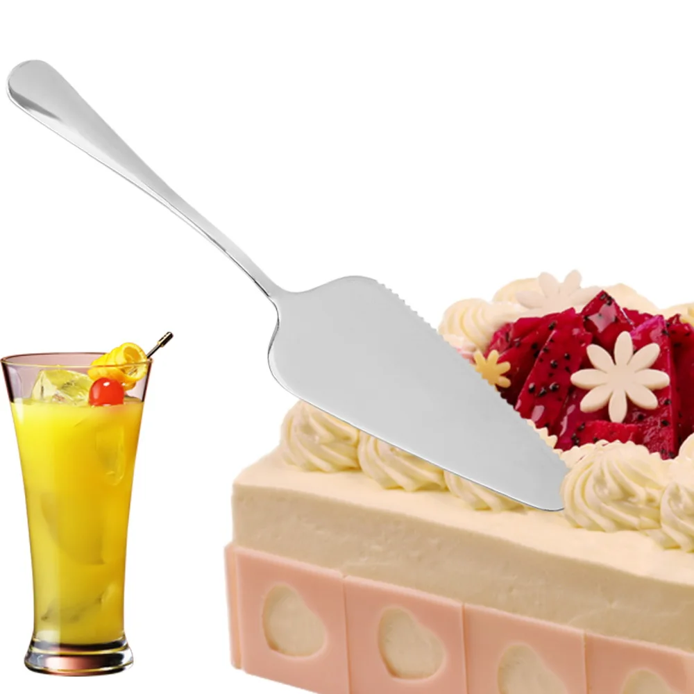 Лопатки для сервера пиццы лопатки теста сервировки тортов из нержавеющей стали