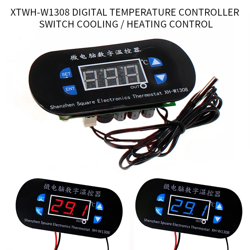 Микрокомпьютерный термостат цифровой регулятор температуры переключатель