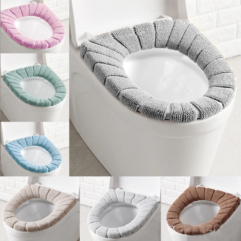 Ванная комната туалет сиденье с ручкой стульчак моющиеся мягкие зимние теплые