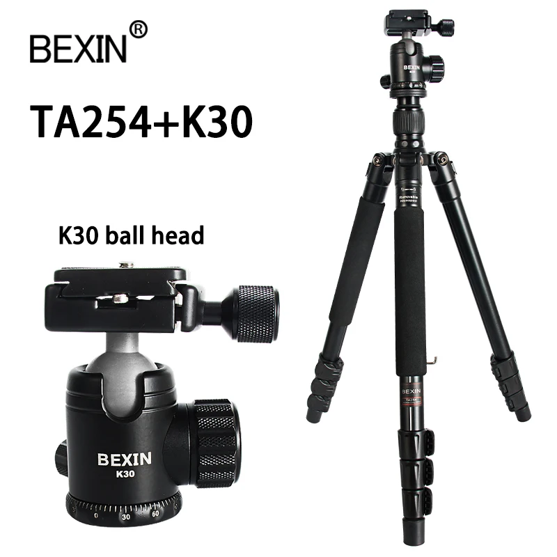 Штатив для фотокамеры алюминиевый складной портативный Трипод цифровой