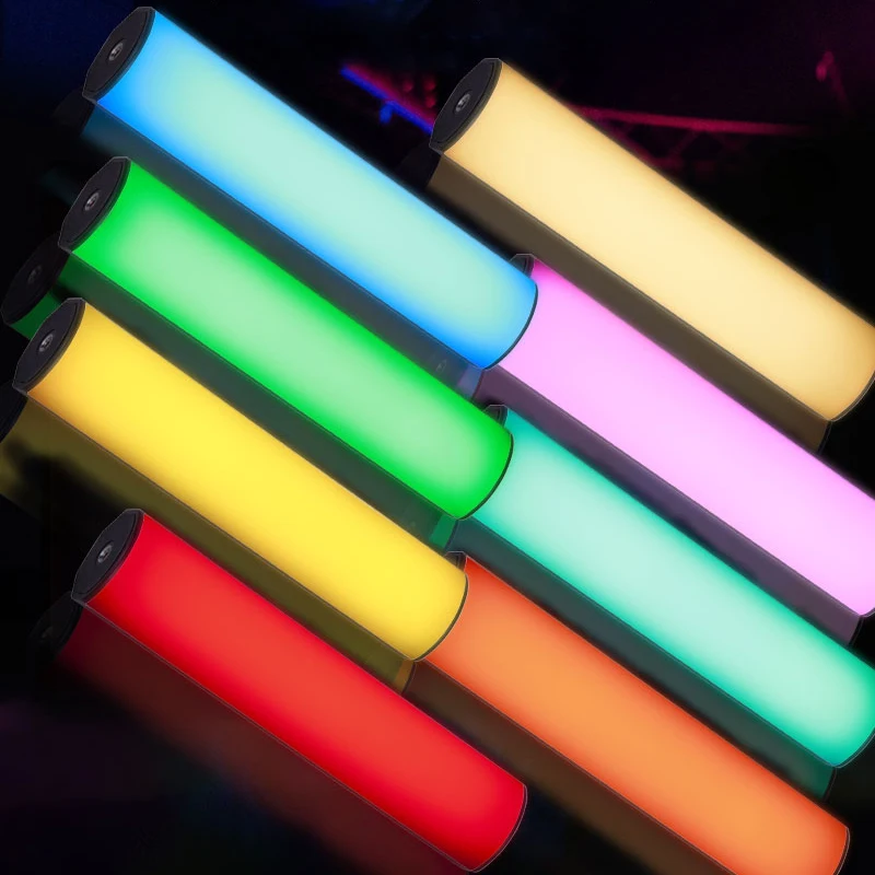 W200 RGB светильник вая трубка Водонепроницаемая ручная Светодиодная PavoTube