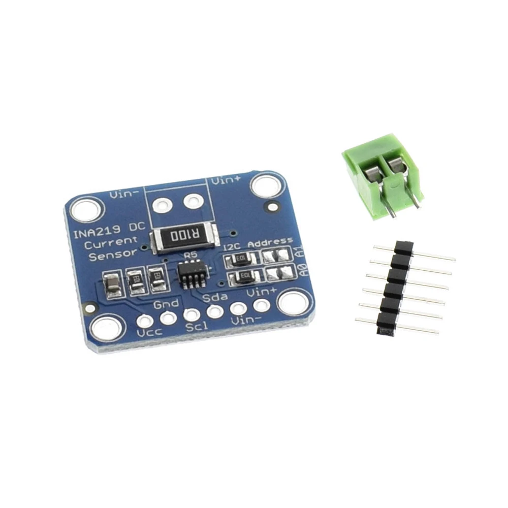 Двухнаправленный модуль датчика мониторинга тока/мощности с интерфейсом INA219 I2C