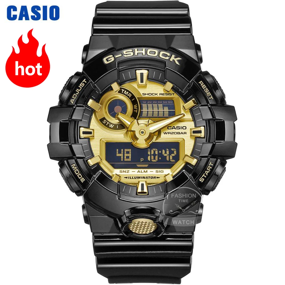 Часы Casio G Shock Мужские часы Top Luxury Set Супер яркий светодиодный милитари Relogio