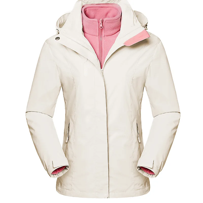 Winter Jackets Women waterproof Detachable Coat Outdoor Hiking Skiing Trekking Climbing Camping Fishing Outwear |