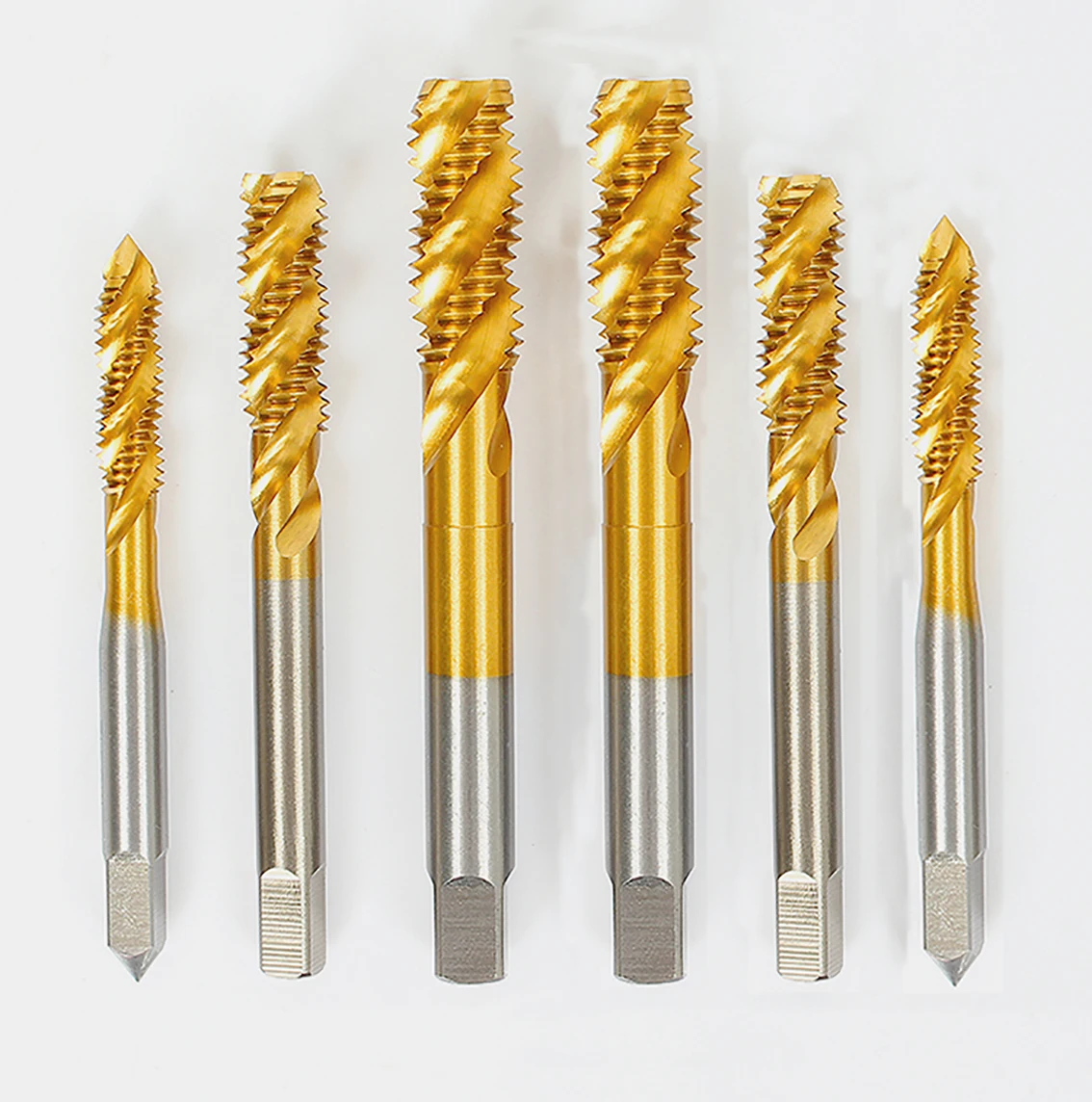 1 шт. сверла для станков титановые из быстрорежущей стали с спиральной резьбой
